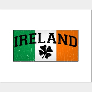 irish flag Posters and Art